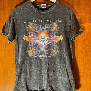 Journey Freedom Tour Graphic Tee - Charcoal
